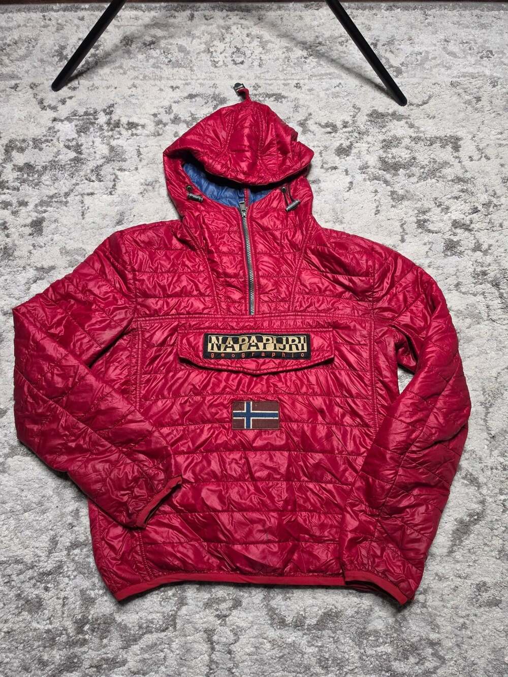 Napapijri Rainforest Puffer Jacket Red